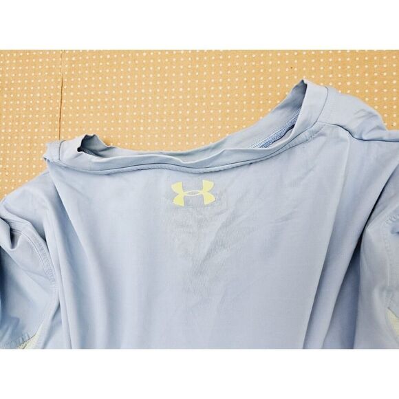 UNDER ARMOUR ISO CHILL HEATGEAR LOOSE FISHING SHIRT MENS Small Blue - Picture 8 of 12